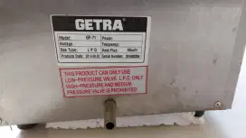 Mesin penggorengan gas getra