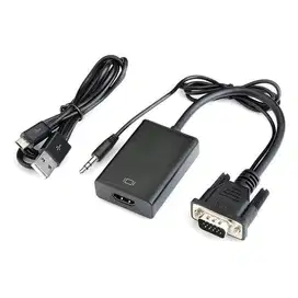 Converter VGA + Audio to HDMI Usb 3.0