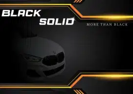 Kaca film black solid