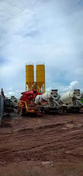 Pabrikasi concrete batching plant harga terjun bebas