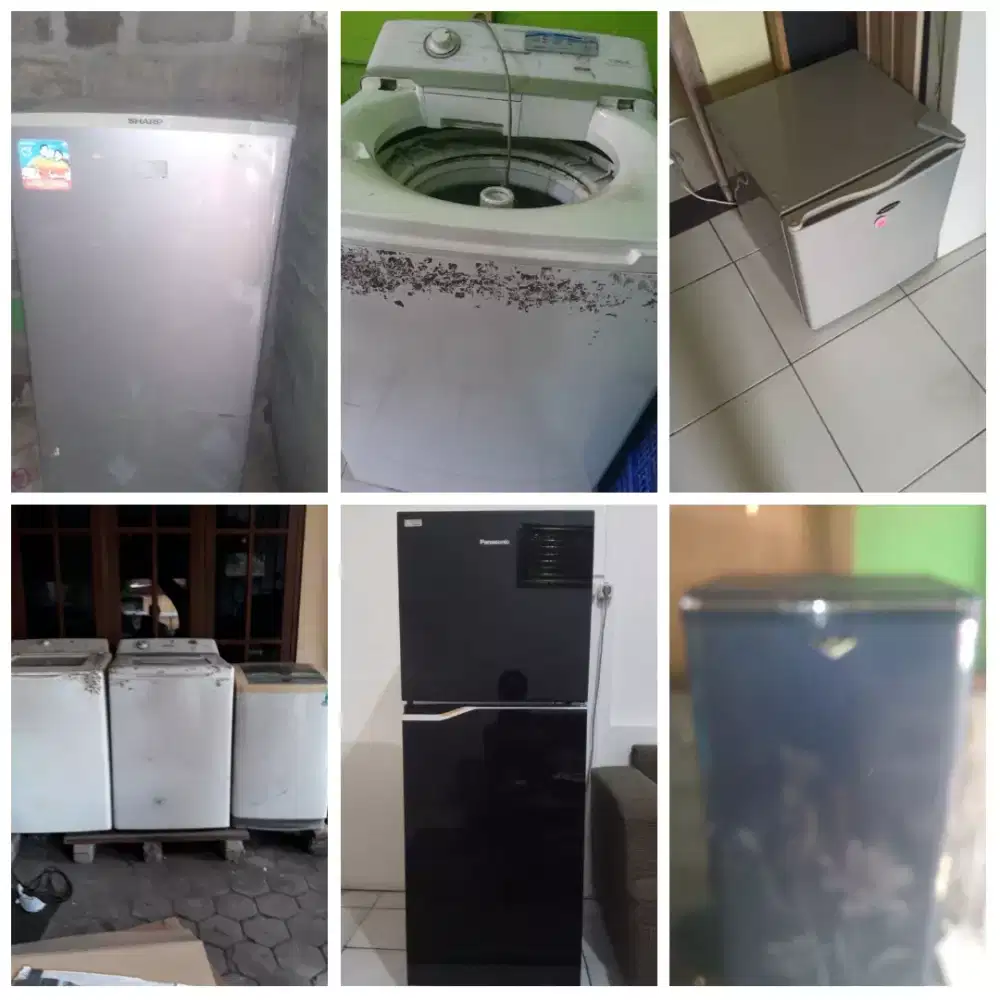 Siap Tampung Terus Mesin cuci bekas all merk dan kondisi dan lainnya