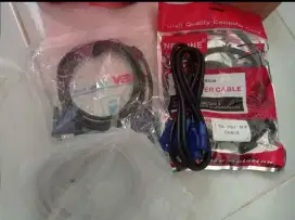 Kabel VGA & Kabel Power