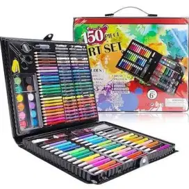 Crayon Set 150 pcs / Krayon Set / Art Set / Perlengkapan Menggambar