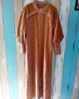 Baju Gamis Muslim Brukat Coksu