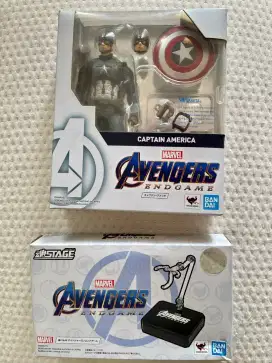 Bandai SHF Captain America Avengers End Game Original with Stages