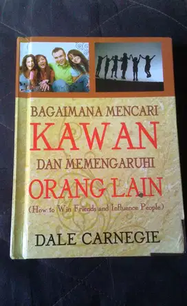 Buku dale carnegie how to influance people (ID)