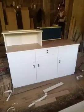 Meja kasir warna bsa request