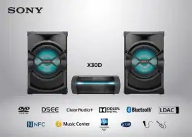 SONY HOME AUDIO SYSTEM SHAKE-X30D