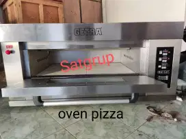 Oven gas pizza 1 dek 2 loyang pemanggang pizza RFL-12PSS getra