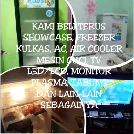 Tawarkan Kulkas, freezer dan elektronik bekas anda