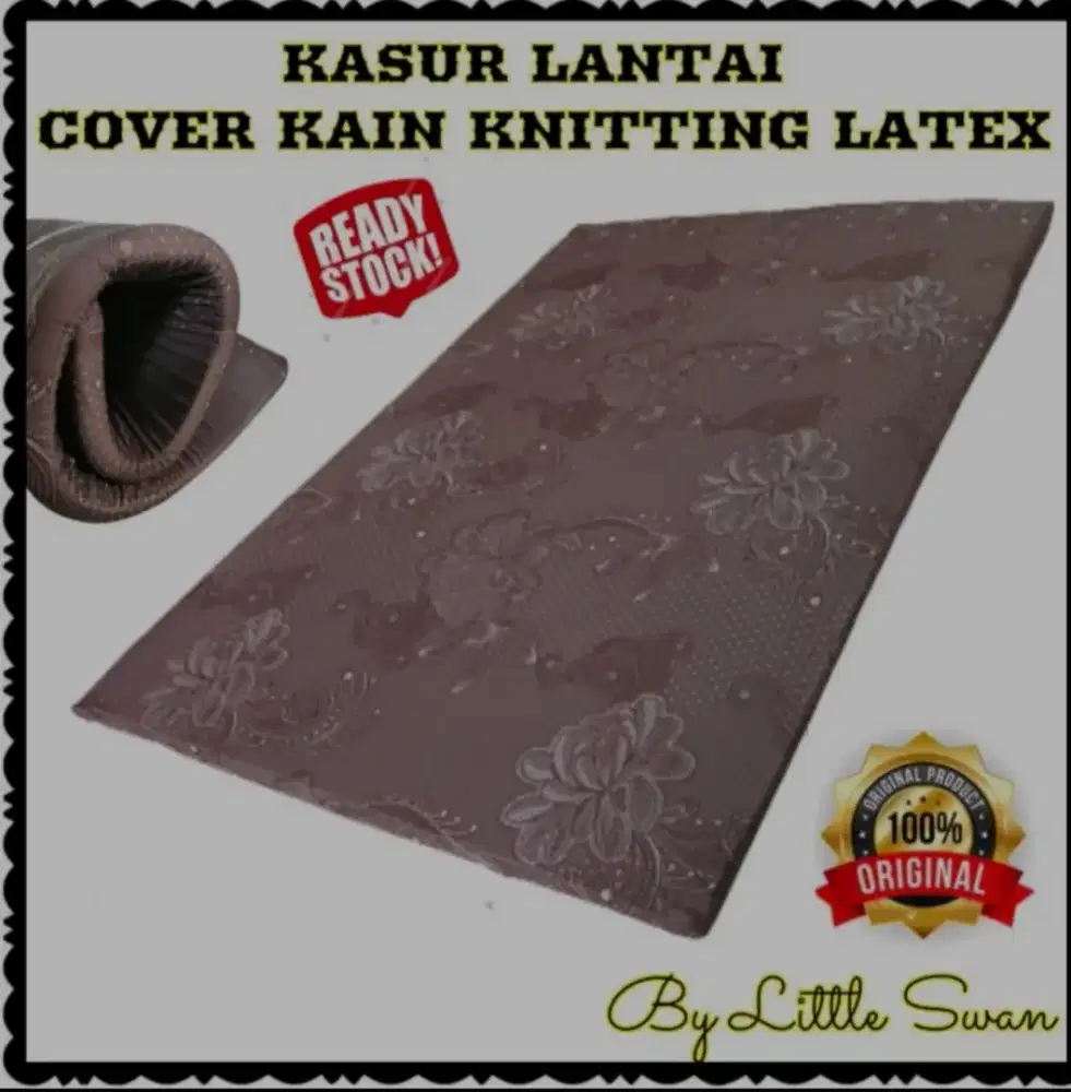 Kasur Lantai Cover Latex by Little Swan/ Kasur Gulung