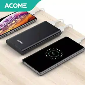 Power Bank ACOME 10000mAh Dual USB Fast Charging 2 Output AP103