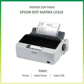 PRINTER SECOND EPSON LX-310 DOT MATRIX 9 PIN