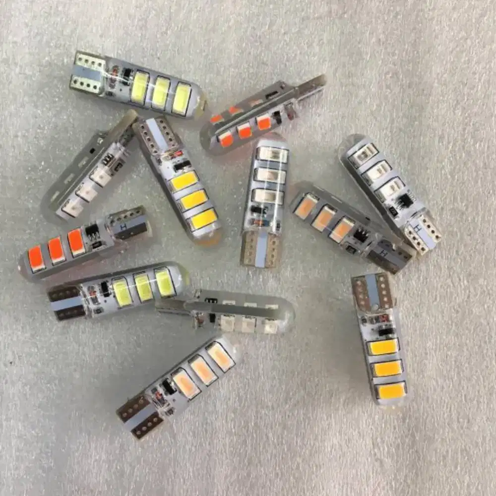 1x lampu led kedip ukuran t10