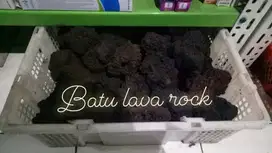 Batu lava rock aquascape