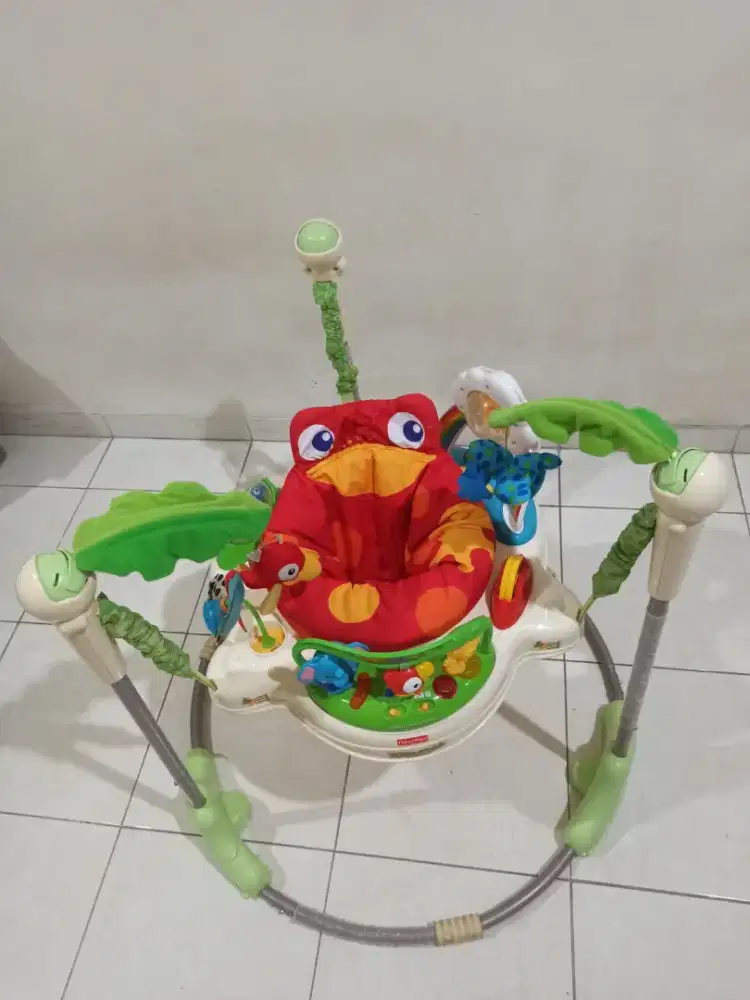 Preloved Fisher Price Jumperoo Rainforest