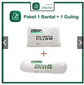 Paket 1 Bantal + 1 Guling Airland Kualitas import