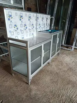 Terima pesanan  rak piring aluminium cantik