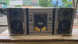 Jual tape compo merek Sharp tipe CD-X3DVT mulus full ORI.