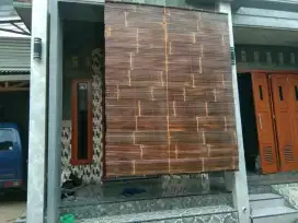 Kerai Tirai Bambu Wulung gulung