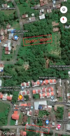 Dijual tanah lokasi taeng gowa