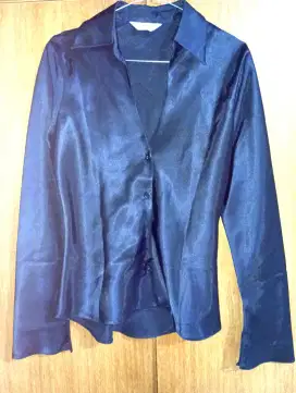 Atasan Blouse hitam wanita