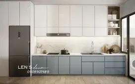 KITCHEN SET MINIMALIS TERBARU COSTUM