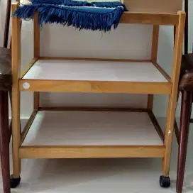 Meja Kayu Portable