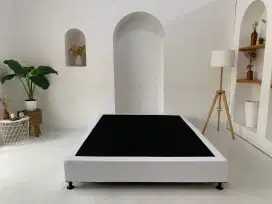 Dipan kayu minimalis tempat tidur/ranjang alas kasur