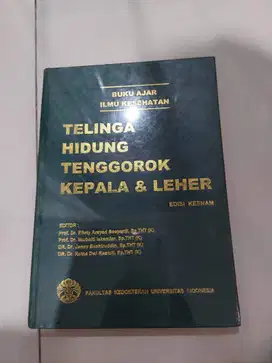 Buku kedokteran ilmu THT UI edisi keenam