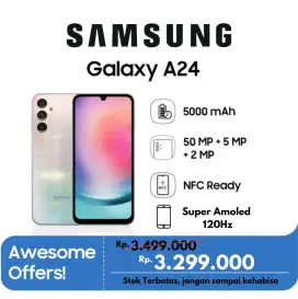 SAMSUNG A24 LTE 8/128 CICILAN BUNGA RENDAH DENGAN DP 0