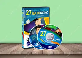 DVD 27 Desain Bordir Baju Koko dengan Wilcom ES & Corel Draw GS