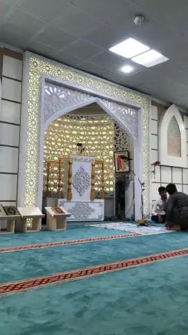 Kerawangan grc masjid rumah dll