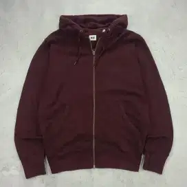 Ziphoodie Uniqlo marron