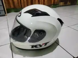 Helm KYT R10 Putih White Polos L + BONUSSS!!