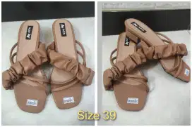 Sendal wanita hak high heels 3cm pesta new murah