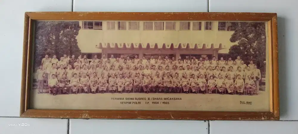 Foto jadul SESPIM POLRI 1984