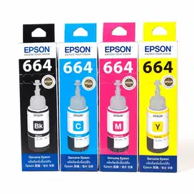 Tinta Refill Ink Epson T664 Series Original Ink Bottle