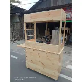 GEROBAK JUALAN | BOOTH  | JATI BELANDA MURAH