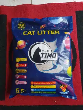 Pasir Kucing Wangi Berat 5,5Liter Bisa Kirim Keseluruh Indonesia
