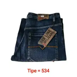 CELANA JEANS PENDEK TRENDI PRIA ORIGINAL BEE LINE SUPER JUMBO