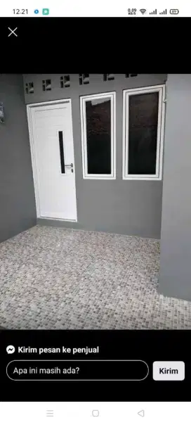 Jual kusen pintu satu dan pintu dua dari bahan aluminium dan kayu