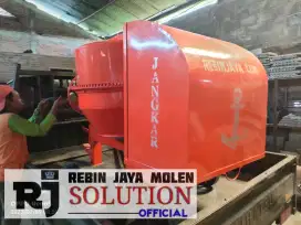 Mesin Mixer semen Concrete Mixer 50kg plat tebal bergaransi