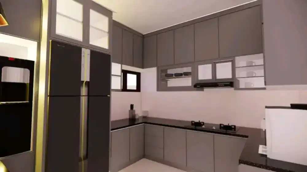 KITCHEN SET MINIMALIS COSTUM TERBARU