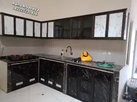 Kitchen set aluminium tebal Anti rayap berkualitas bergaransi