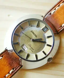 jam tangan vintage langka Enicar Sherpa Star