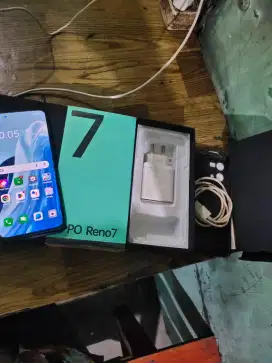 Oppo Reno 7 4g 8/256 lengkap segel ori