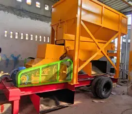 Mesin Penghancur Batu Bara Trailer / Mobile Coal Crusher