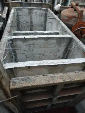 Bak limbah ipal beton cor