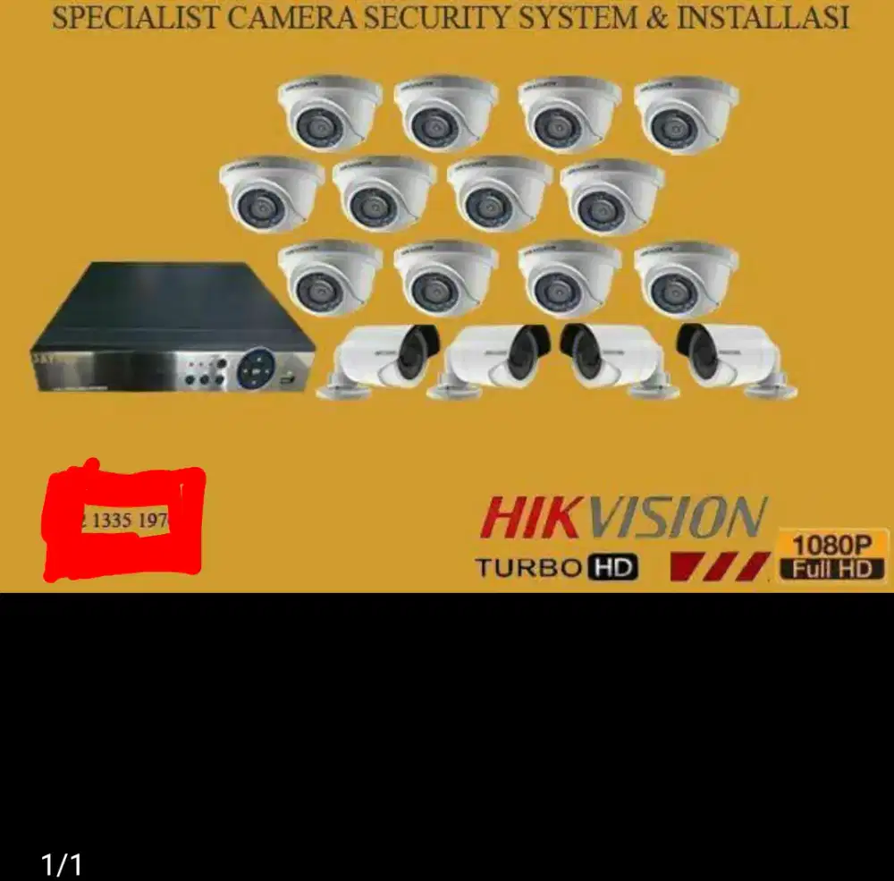 Pasang cctv hikvision